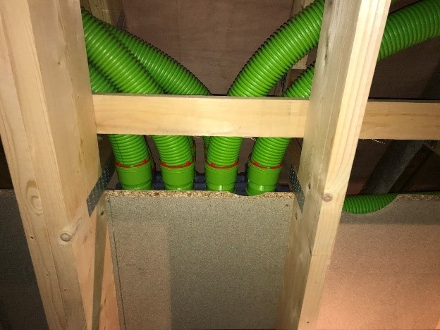 Attic Exhaust from Below